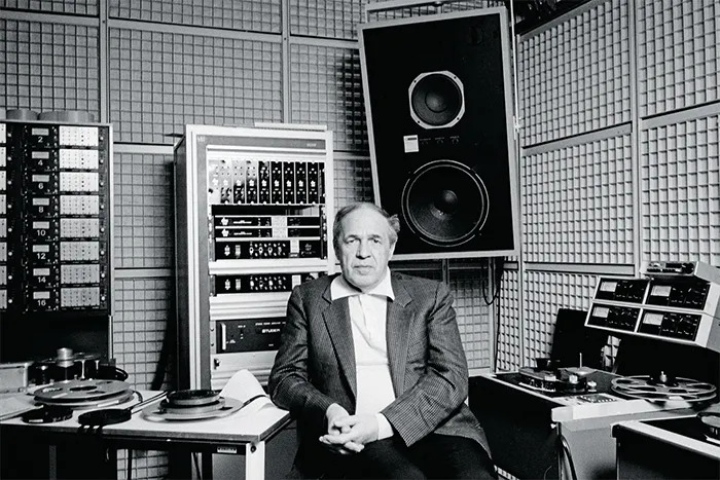Boulez c Martine Franck, Magnum Photography
