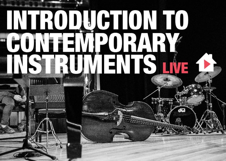 An image of the Introduction to contemporary instruments creative