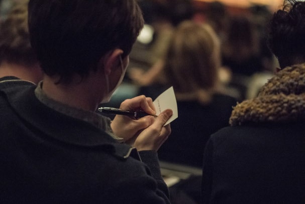 Audience at a concert