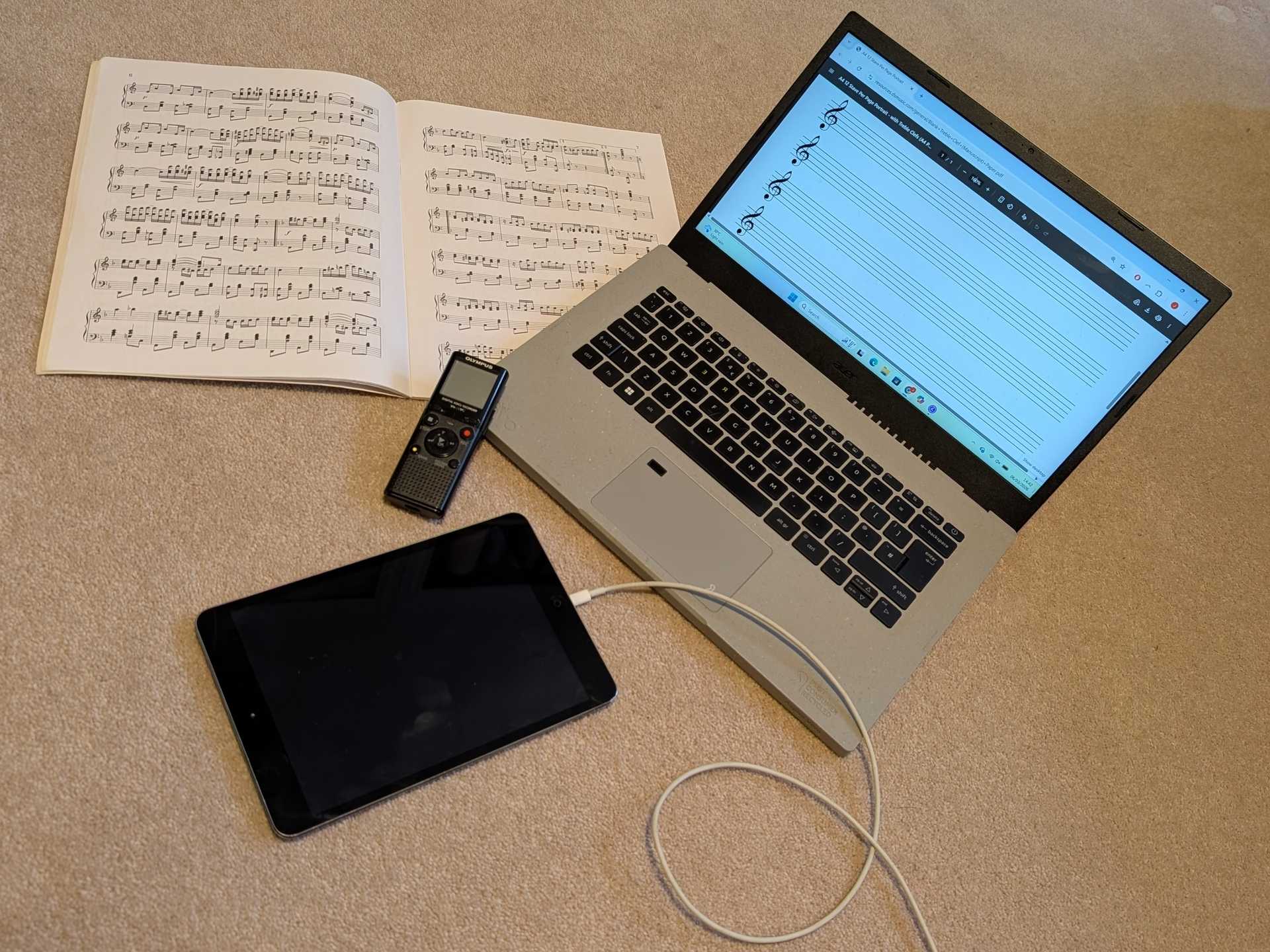 electronic composition tools
