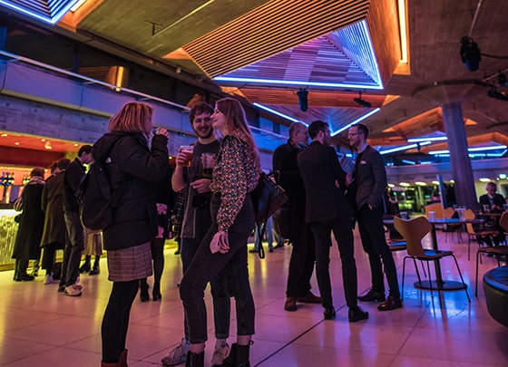 pre-concert in the Southbank Centre