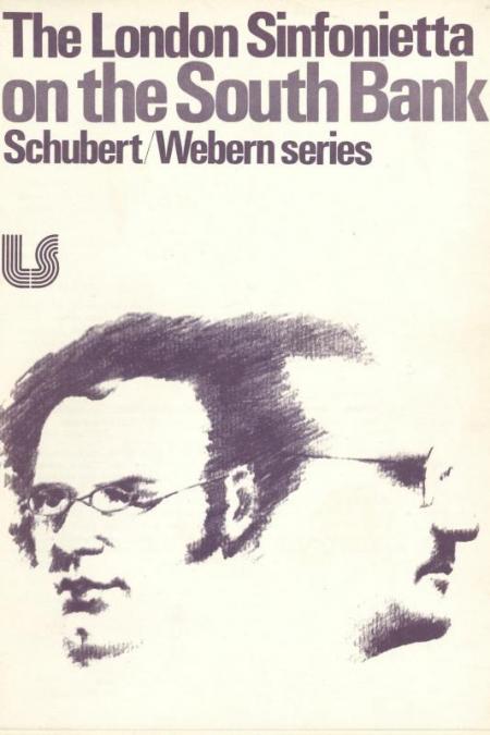 1979 - Schubert/Webern Series, January, generously supported by Tony Bolton