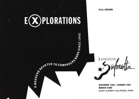 1989 - Explorations, 18–19 March
