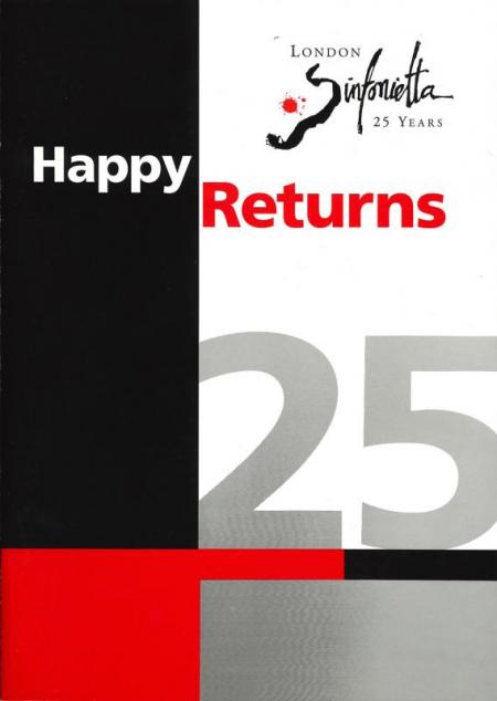 1992 - Happy Returns series, 20 October–1 December, generously supported by Stephen Morris