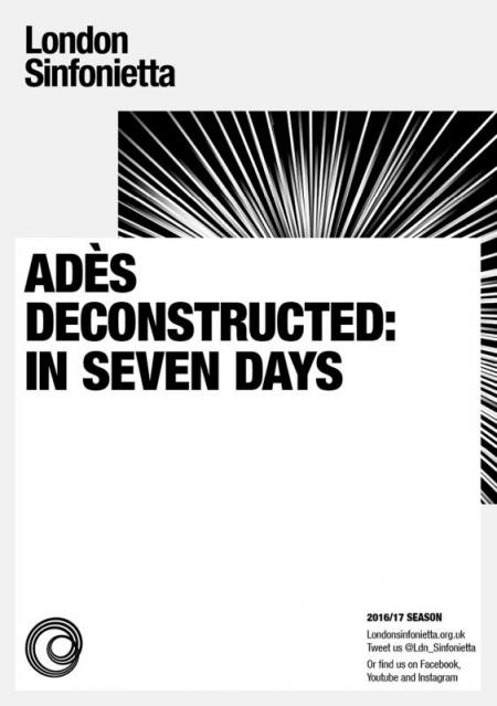 2017 - Adès Deconstructed: In Seven Days, 1 February, generously supported by Paul & Sybella Zisman