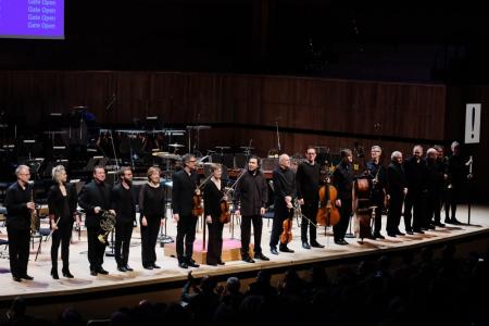 London Sinfonietta line-up © Mark Allan