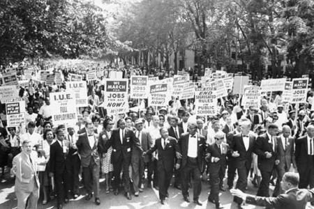 Protests during the American Civil Rights movement