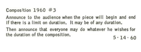#3 by La Monte Young