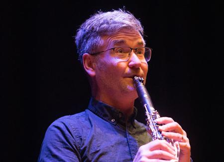 Robert Plane on clarinet