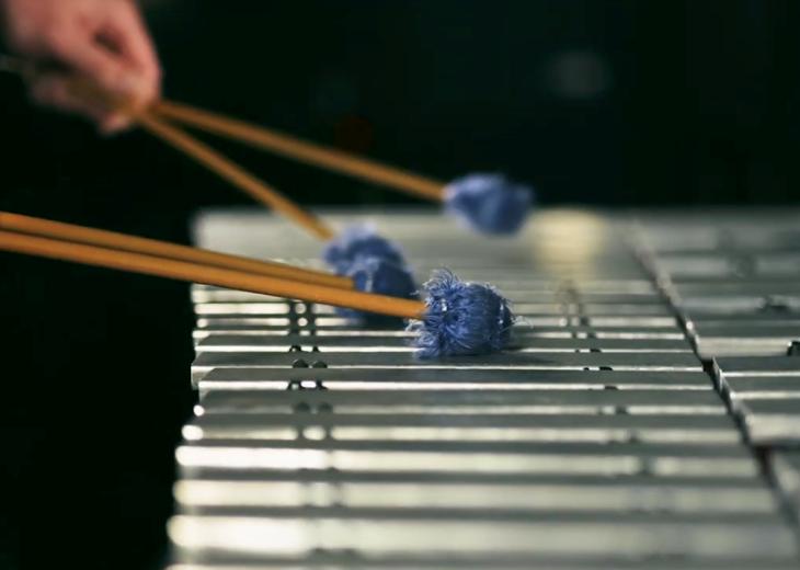Closeup percussion