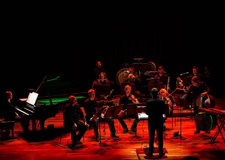 London Sinfonietta on stage during Sound Within Sound